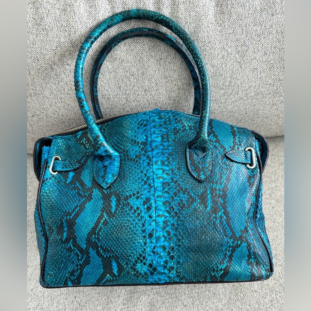 Genuine python skin bag - Picture 2 of 6